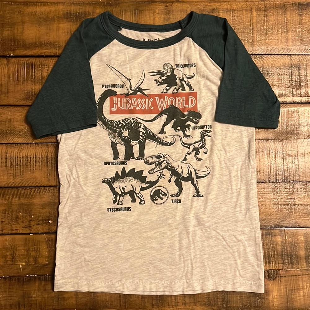 Boys Jurassic World Jumping Beans T-Shirt SZ 8